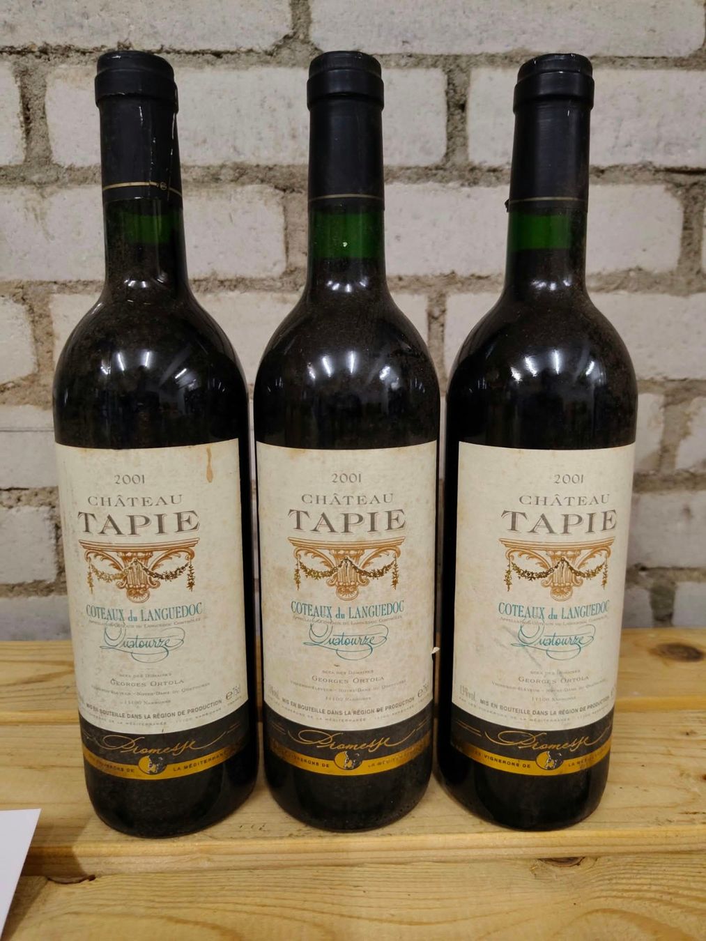 Wein: 3x 2001 Chateau Tapie – Neu (gemäss Beschreibung) aus Münchenstein von wusmarino 1