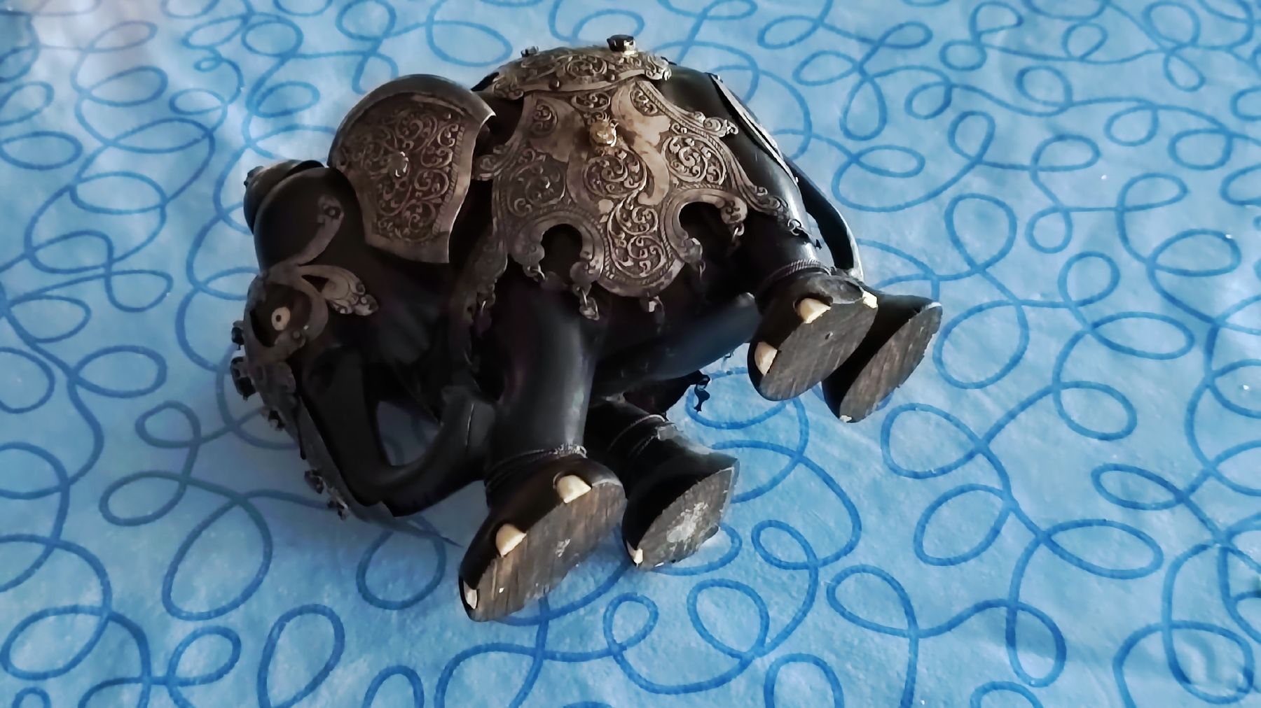 Statuette: Dekorativer Elefant – Usato da Grenchen venduto da Elefantenfam 3