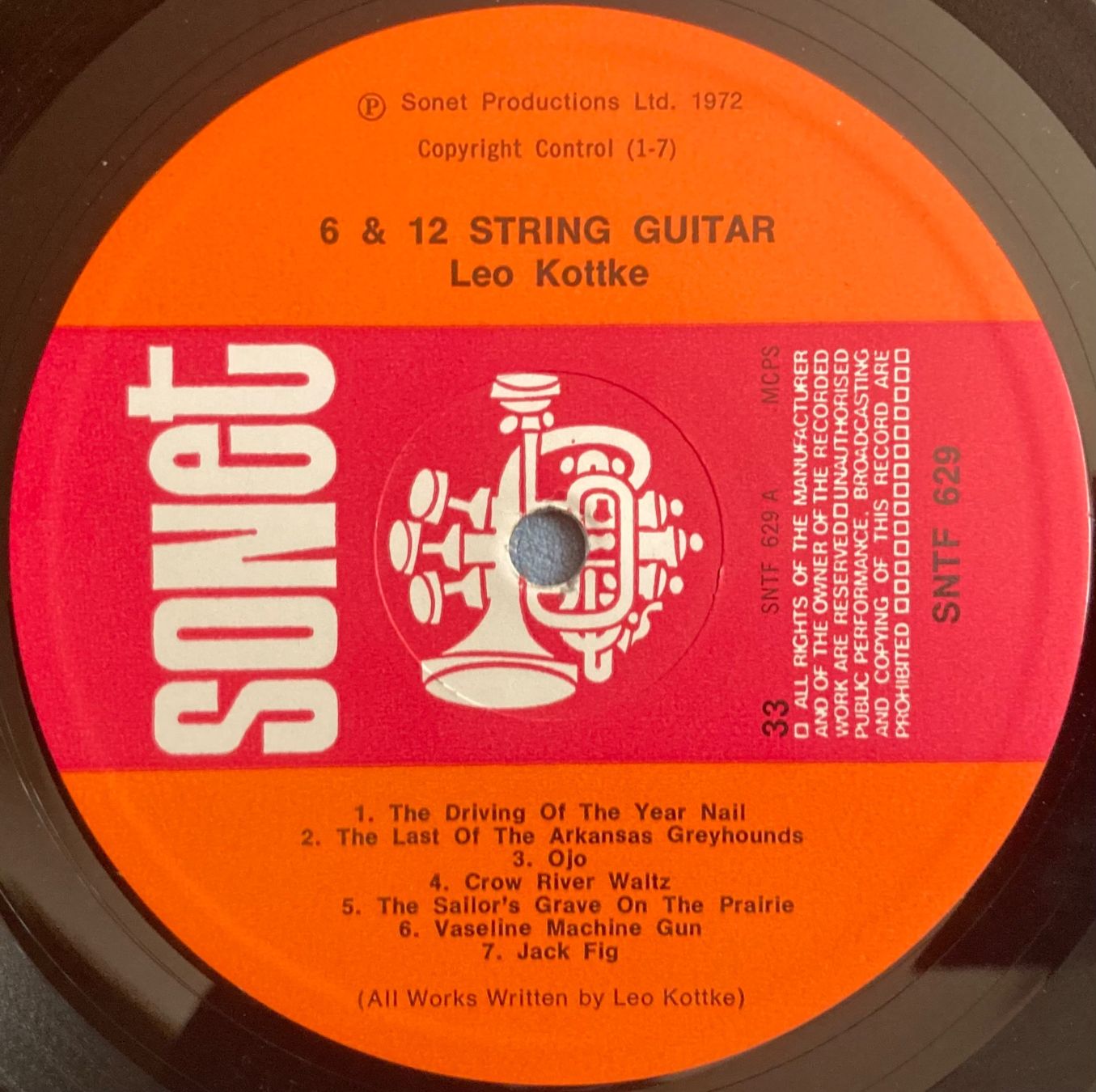 Vinyles: LEO KOTTKE - 6 & 12 STRING GUIAR – D'occasion à Poliez-Pittet par Newtown-Records 2
