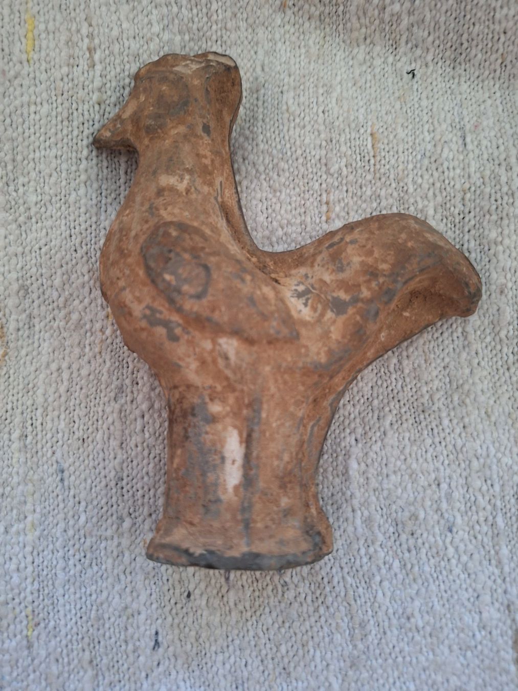 Statuette: Ancien coq en terre cuite – Usato da Onex venduto da adr_fg5g 1