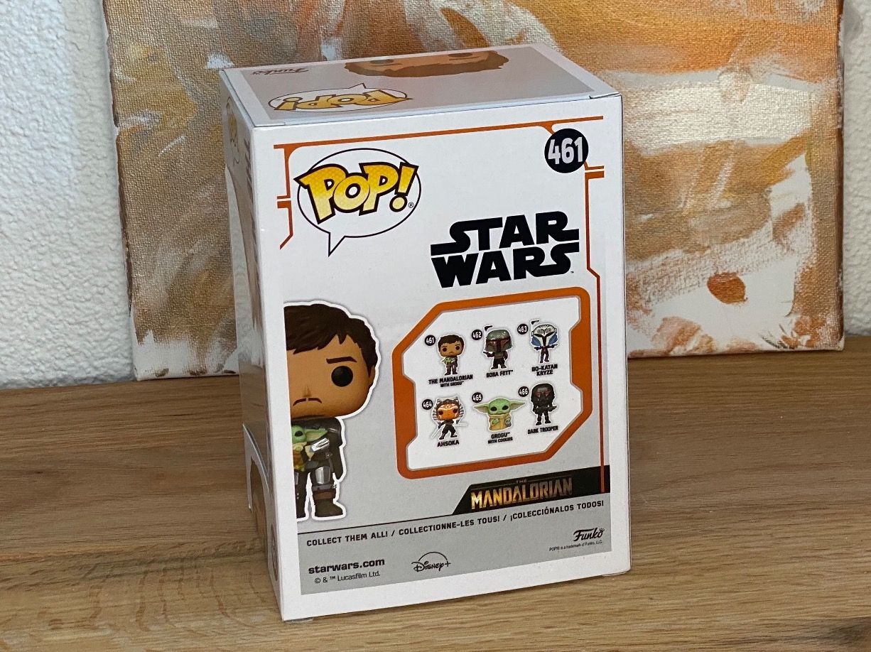 Funko Statuette: Funko Pop - Star Wars - The Mandalorian with Grogu #461 – Nuovo e nell'imballaggio originale da Oensingen venduto da CSCollectors 2