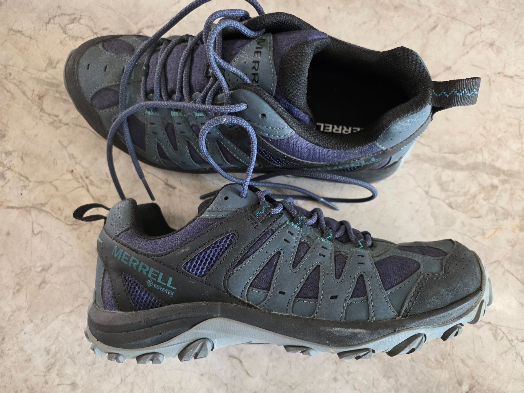 Merrell Scarpe da uomo: Merrell Gore-Tex Wanderschuhe Herren EU 43 – Nuovo (secondo la descrizione) da St. Gallen venduto da Rene123 1