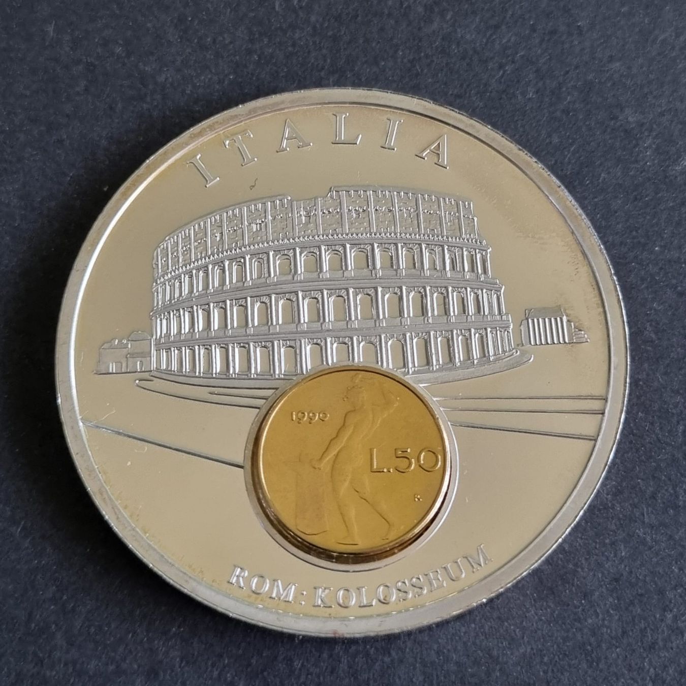 Tutti le monete: pièce colisée Rome Italie – Usato da Genève venduto da cor_2ryx