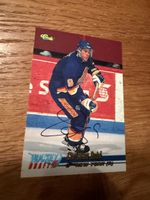 Christian Dube EHC Biel Fribourg NHL Hockey Card signiert 