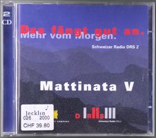 Doppel CD - Matinata V - Klassische Musik