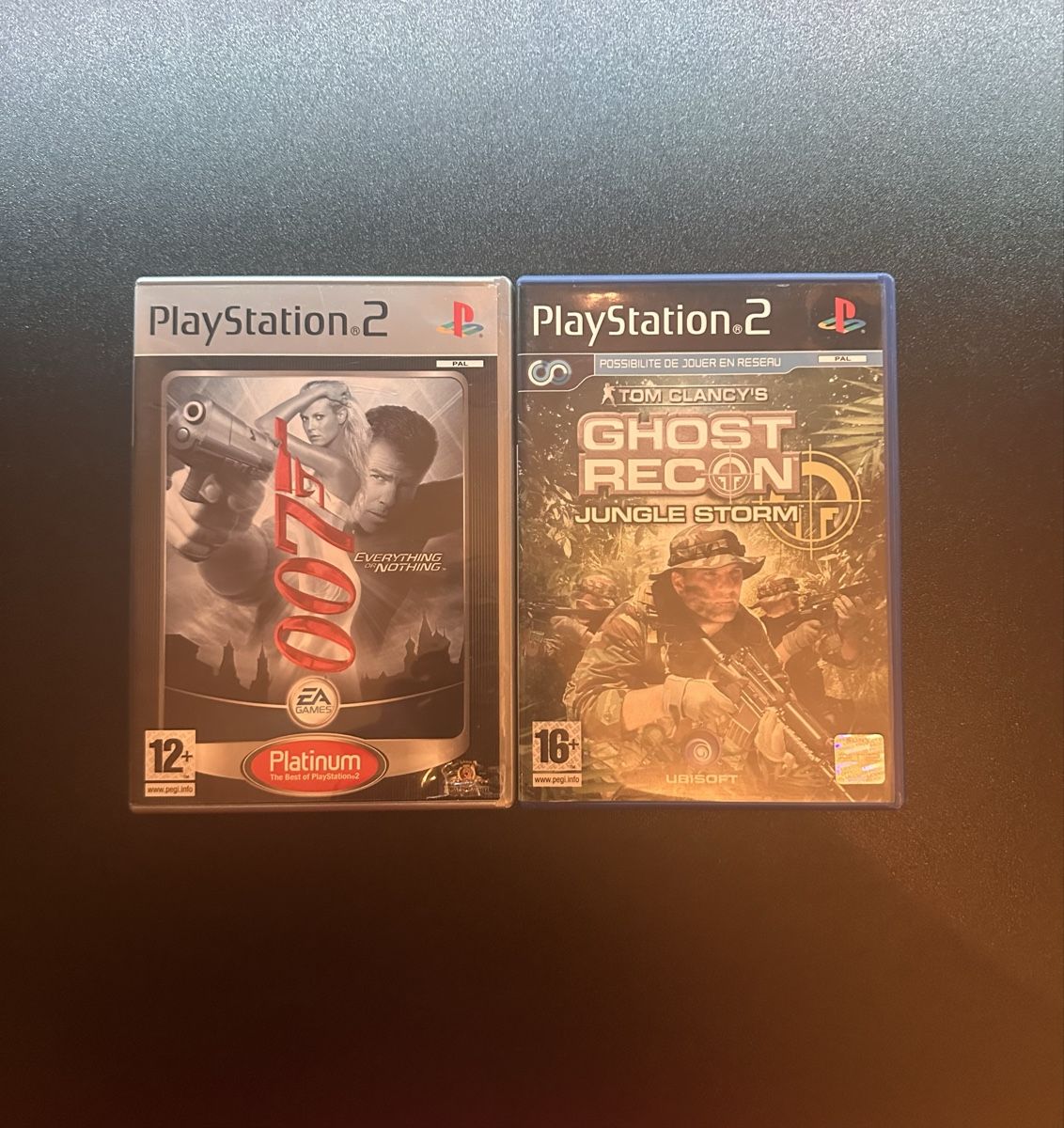 Jeux: PS2 Jeux : 007 James Bond + Ghost Recon – D'occasion à Vétroz par Fabio-B