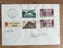 Pro Patria französisch FDC „Berne“ 1949 