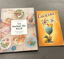 Kochbuch 1 x kochen für ALLE und 1 Cocktailbuch