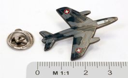 Swiss Air Force-Pin Hunter Nr.047 Rare