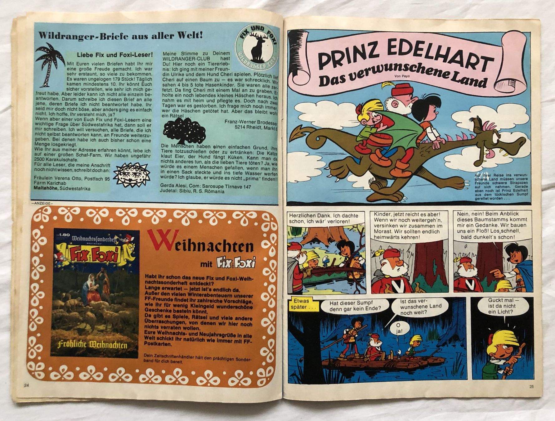 Fumetti: Fix und Foxi - 17.Jhrg. - Heft Nr.50 - 1969 – Usato da Schaffhausen venduto da durruti 4