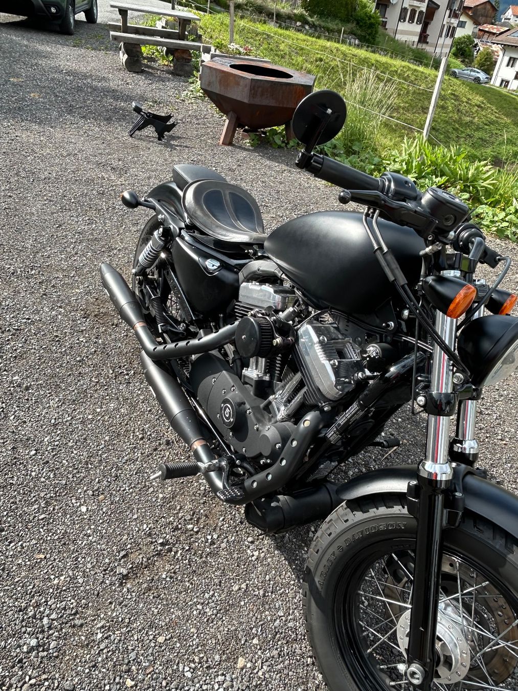 Harley-Davidson Chopper: Harley Davidson forty-eight 1200 – Gebraucht aus Stierva von lut_9dyj 2