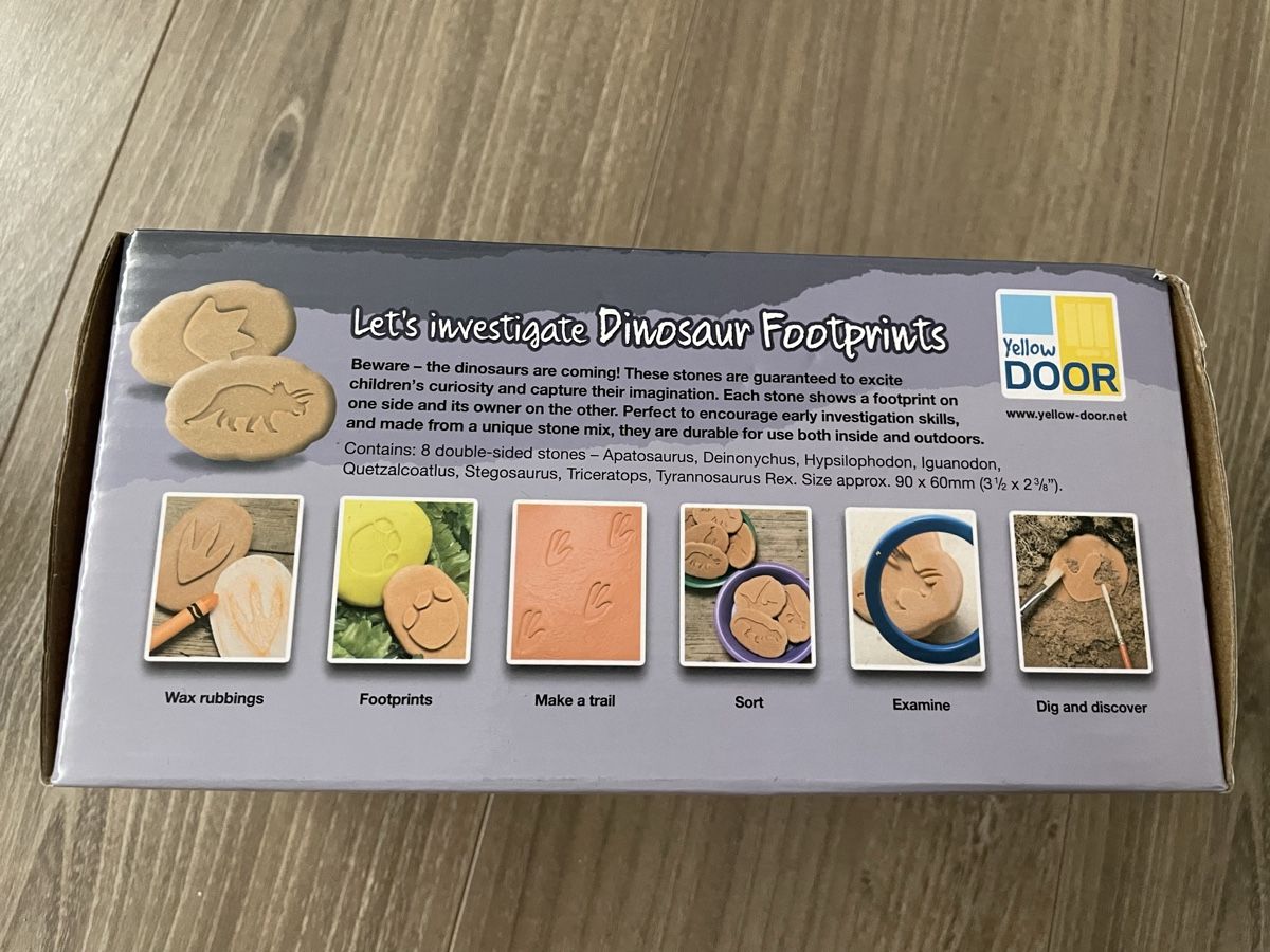 Jeu éducatif dinosaures Yellow Door 8 pièces état neuf (Neu (gemäss ...