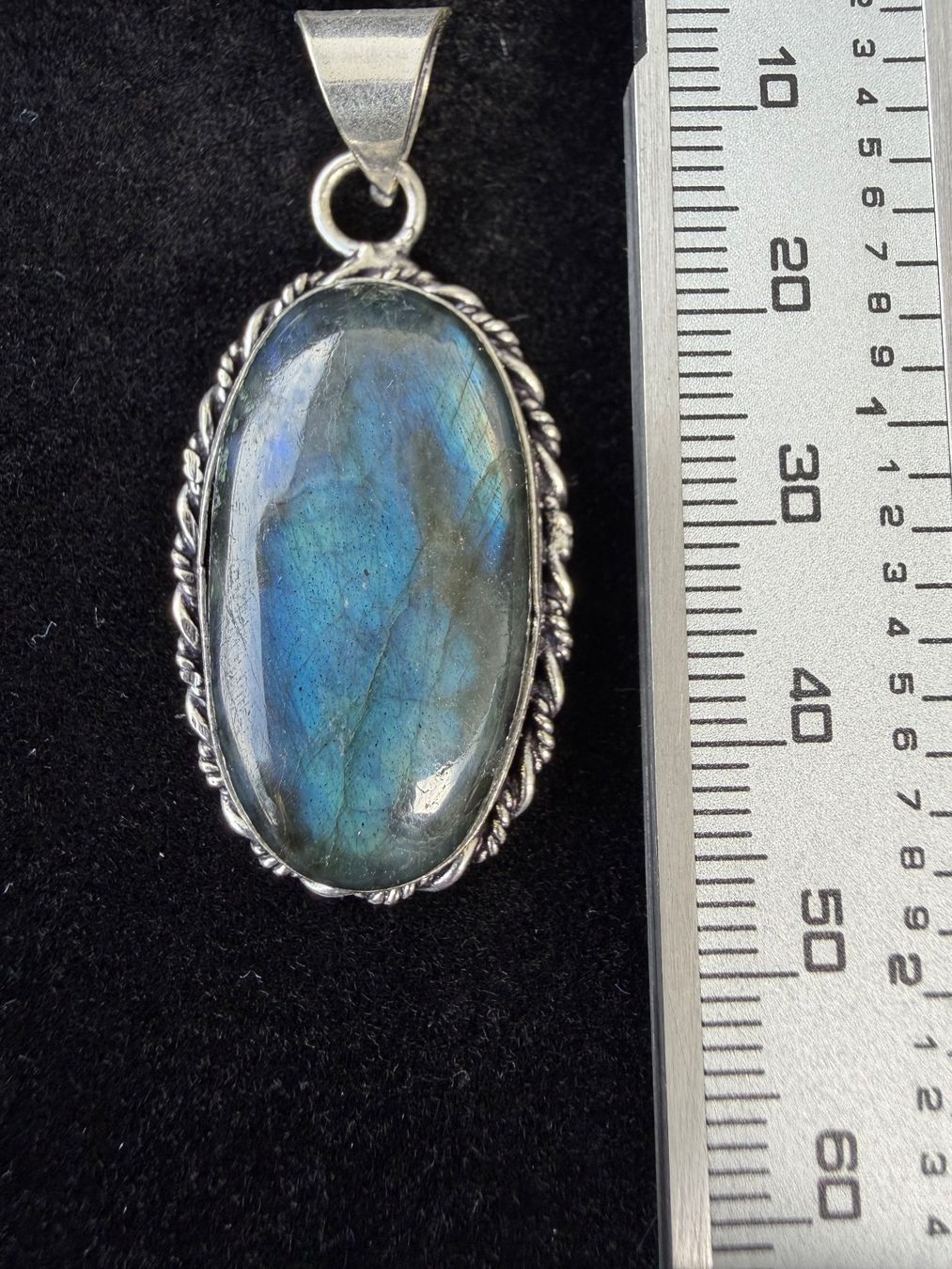 Mineralien & Heilsteine: Pendentif labradorite – Gebraucht aus Bouveret von GemX 2