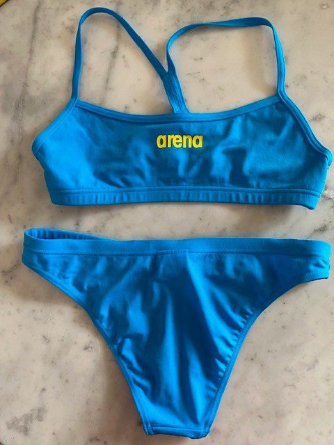 Costumi da bagno & Bikini: Arena Bikini Bandeau türkis – Nuovo (secondo la descrizione) da Schaffhausen venduto da dianazucca