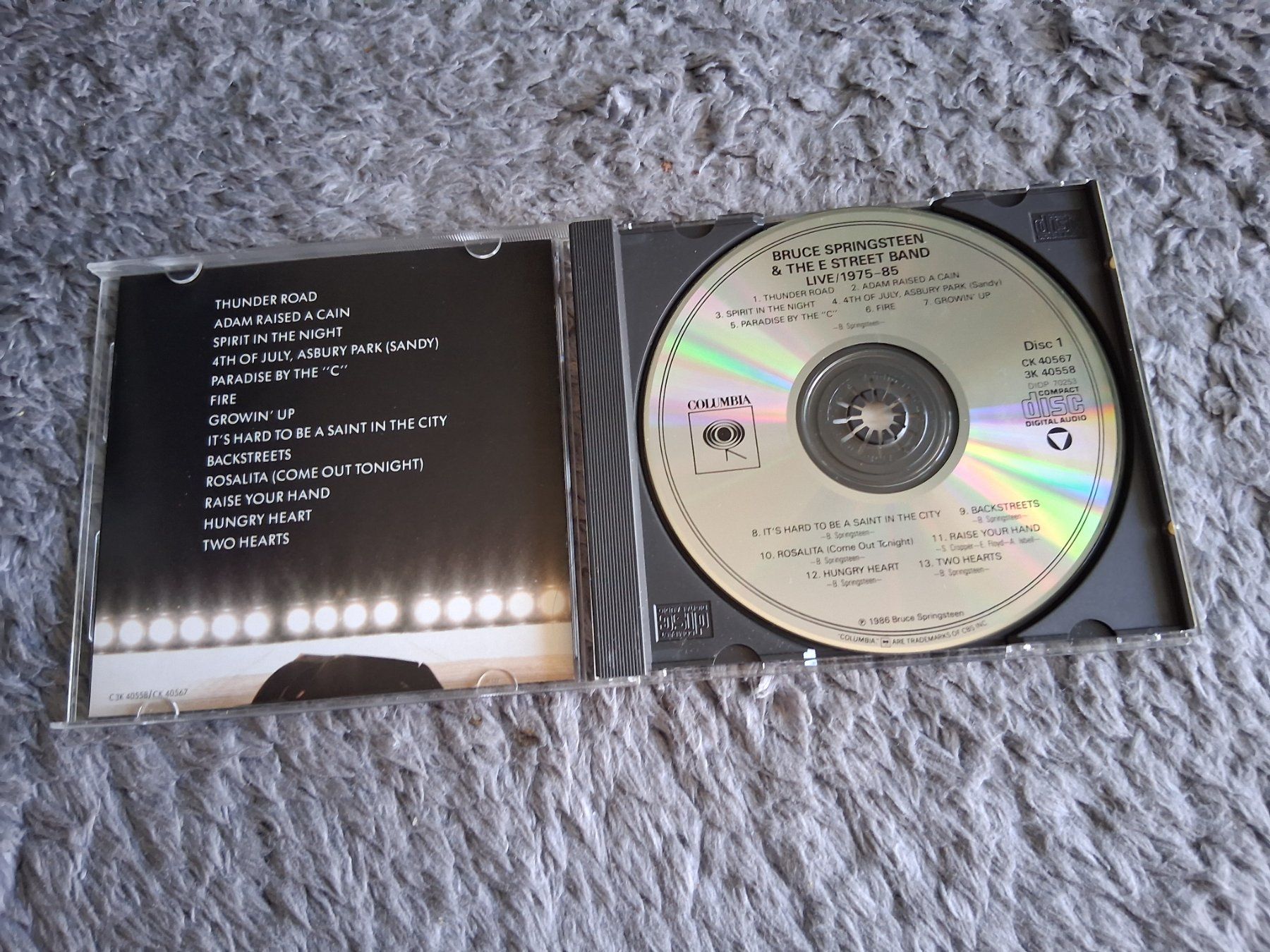 CD: BRUCE SPRINGSTEEN  & THE E STREET BAND  LIVE 75-85    CD – Usato da Wetzikon ZH venduto da Ramones01 2