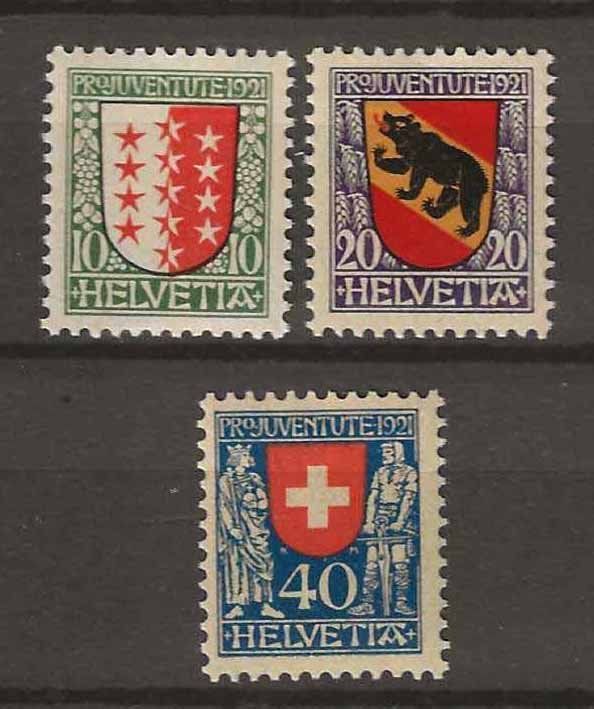 Alle Briefmarken: PJ121 - Pro Juventute 1921 ** – Gebraucht aus Trélex von Phil_Albert