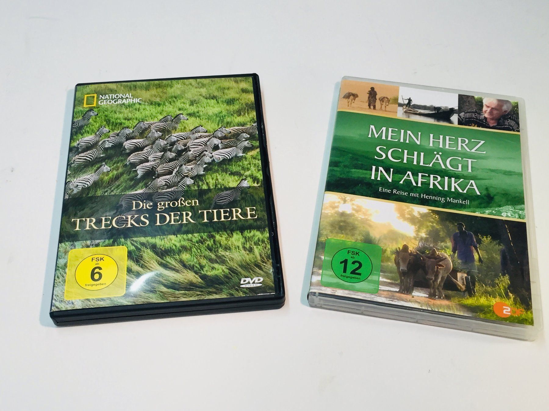 Tutti i DVDs: 2 x DVD Tiere & Afrika – Usato da Schaffhausen venduto da sparzone