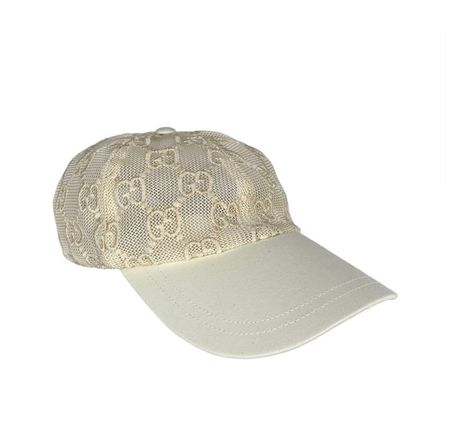 Rare Gucci GG Monogram Lace Cap