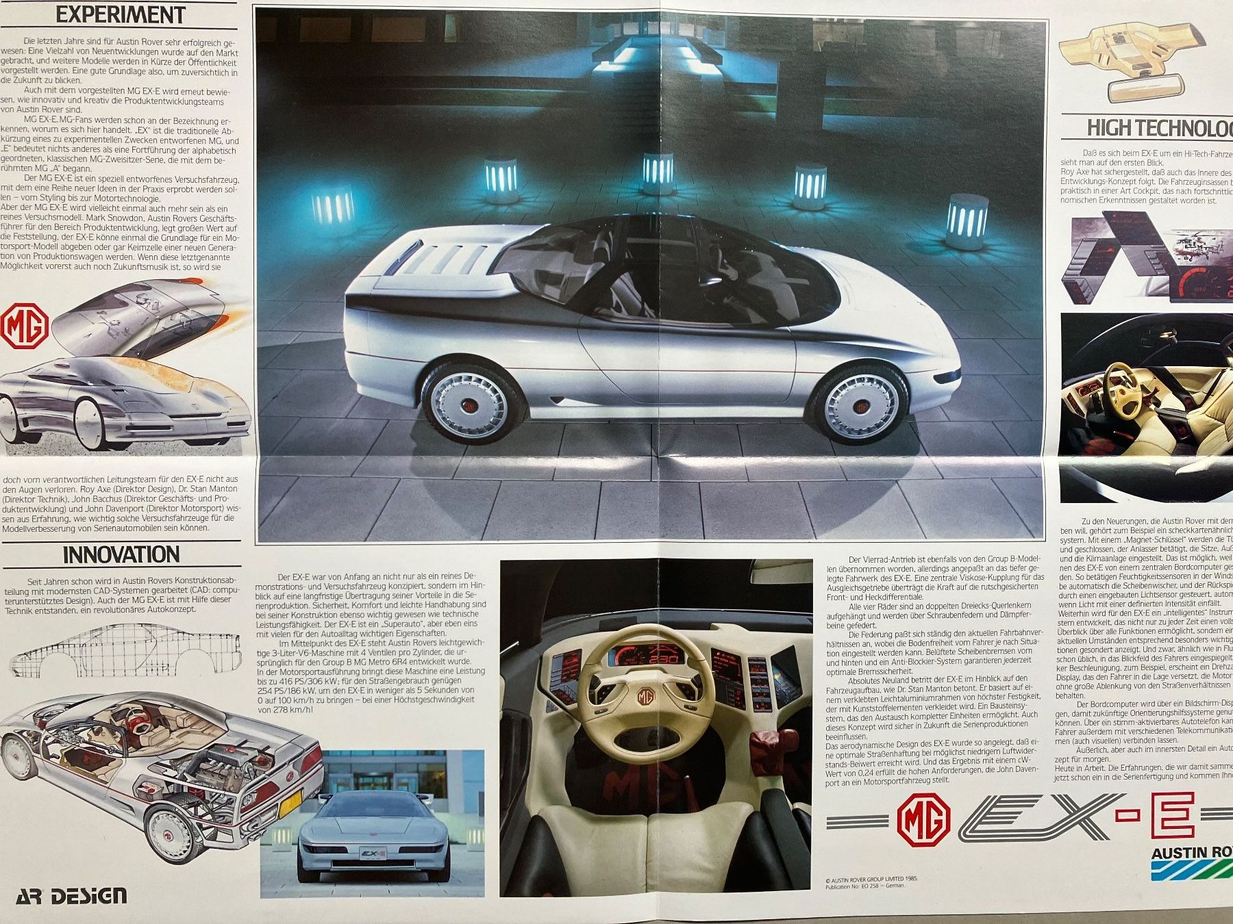 MG Automobili: MG EX-E Concept - Originalprospekt – Nuovo (secondo la descrizione) da Malans GR venduto da Chueche427 2