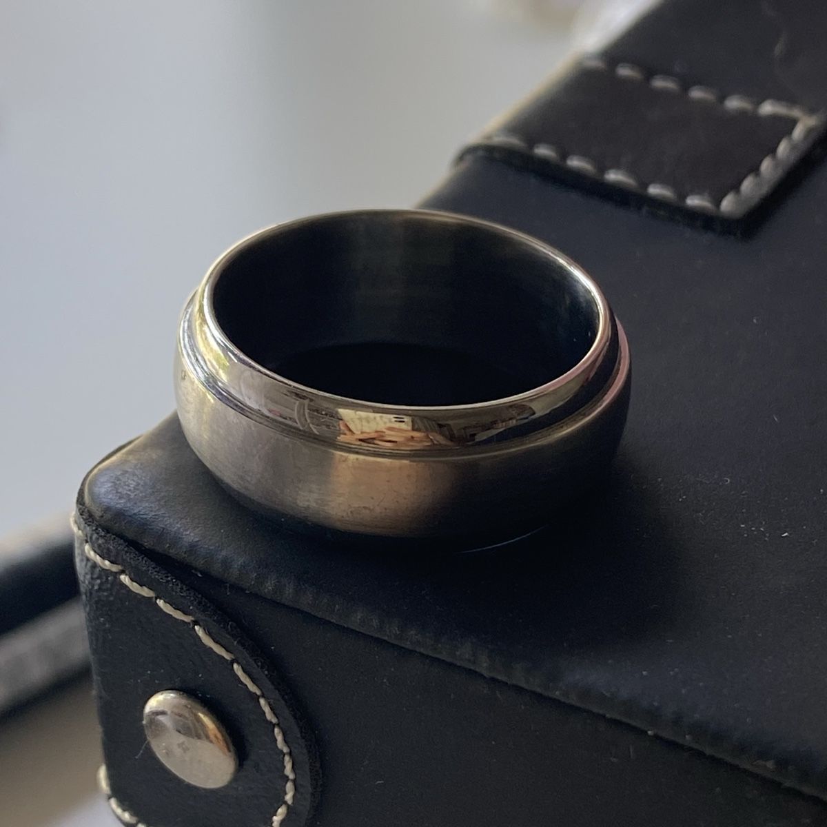Anelli: Xenox Massiv Edelstahl Silberne Ring – Nuovo (secondo la descrizione) da Givisiez venduto da dor_xb9k 4