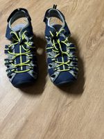 Neu! Kinder Sandalen Grösse 36, navy/gelb, Sommer