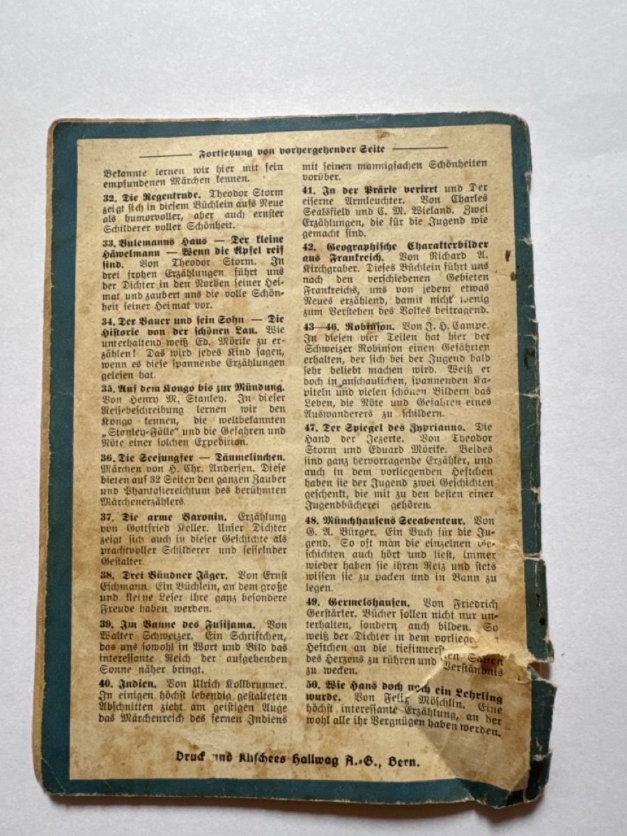 Riviste & Magazine: Heft Nr. 21 Schweizer Jugendschriften – Usato da Hombrechtikon venduto da Froeschli9 1