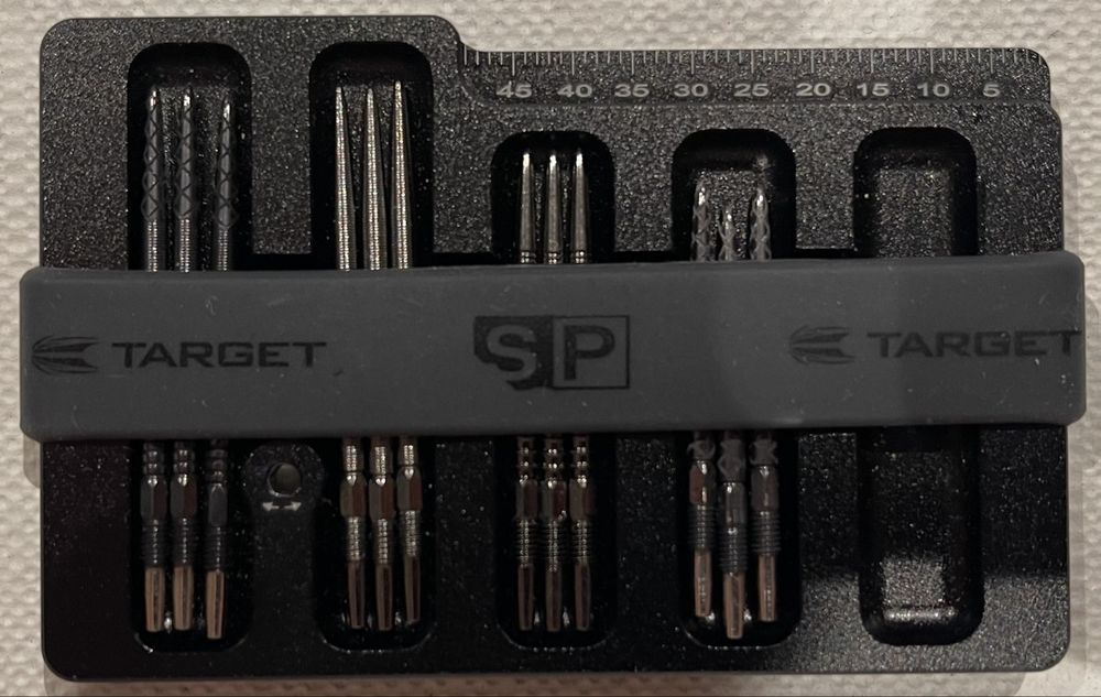 Target Swiss Point Safe komplett (4*3 Spitzen) in schwarz (Neu (gemäss ...