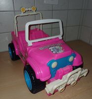 Jeep Barbie rose vintage (1995) état d'occasion - comme neuf