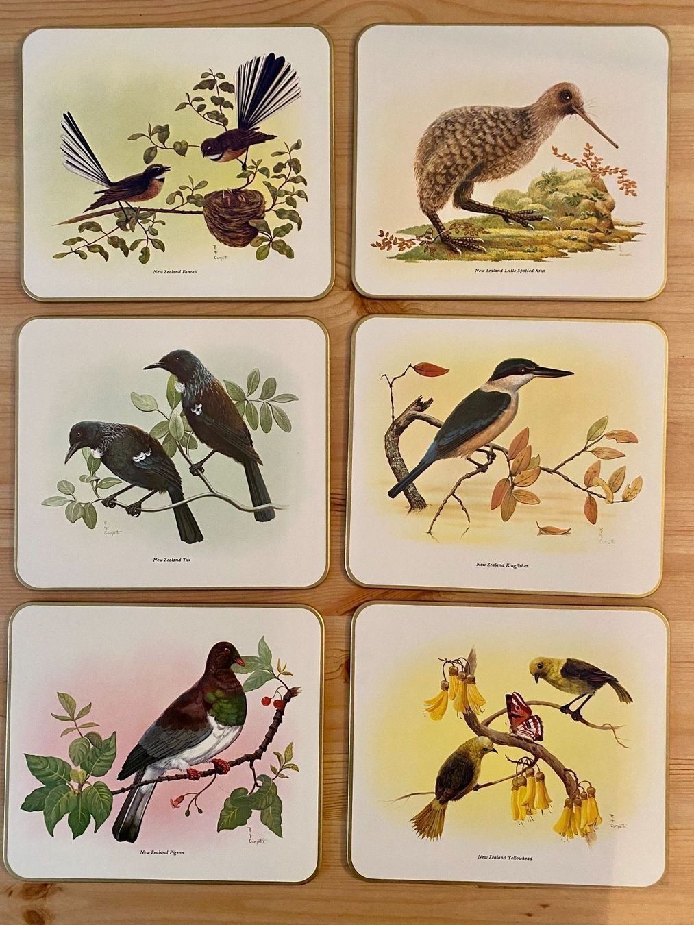 Sottobicchieri: Untersetzer Tischsets vintage – Usato da Basel venduto da SuseBach