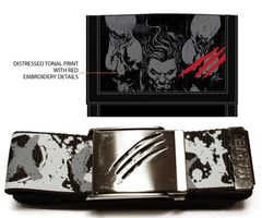 Marvel® Set X-Men Brieftasche & Stoffgürtel Wolverine Slash