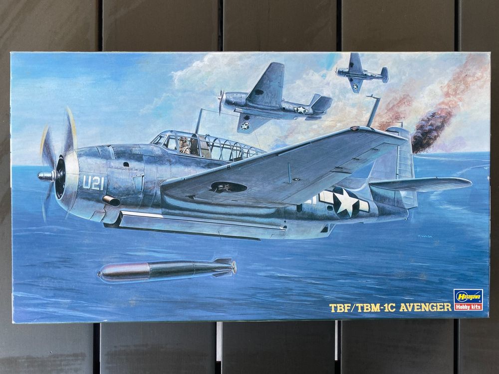 Modell 1:72 - TBF/TBM-1C Avenger von Hasegawa (Neu (gemäss Beschreibung ...