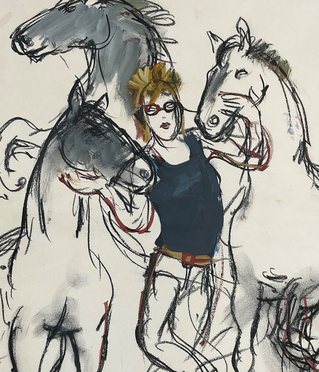 Mario Comensoli (19221993) Mischtechnik Kaufen auf Ricardo