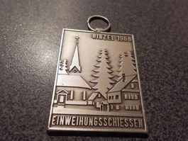 Medaille Einweihungsschiessen Hirzel 1968