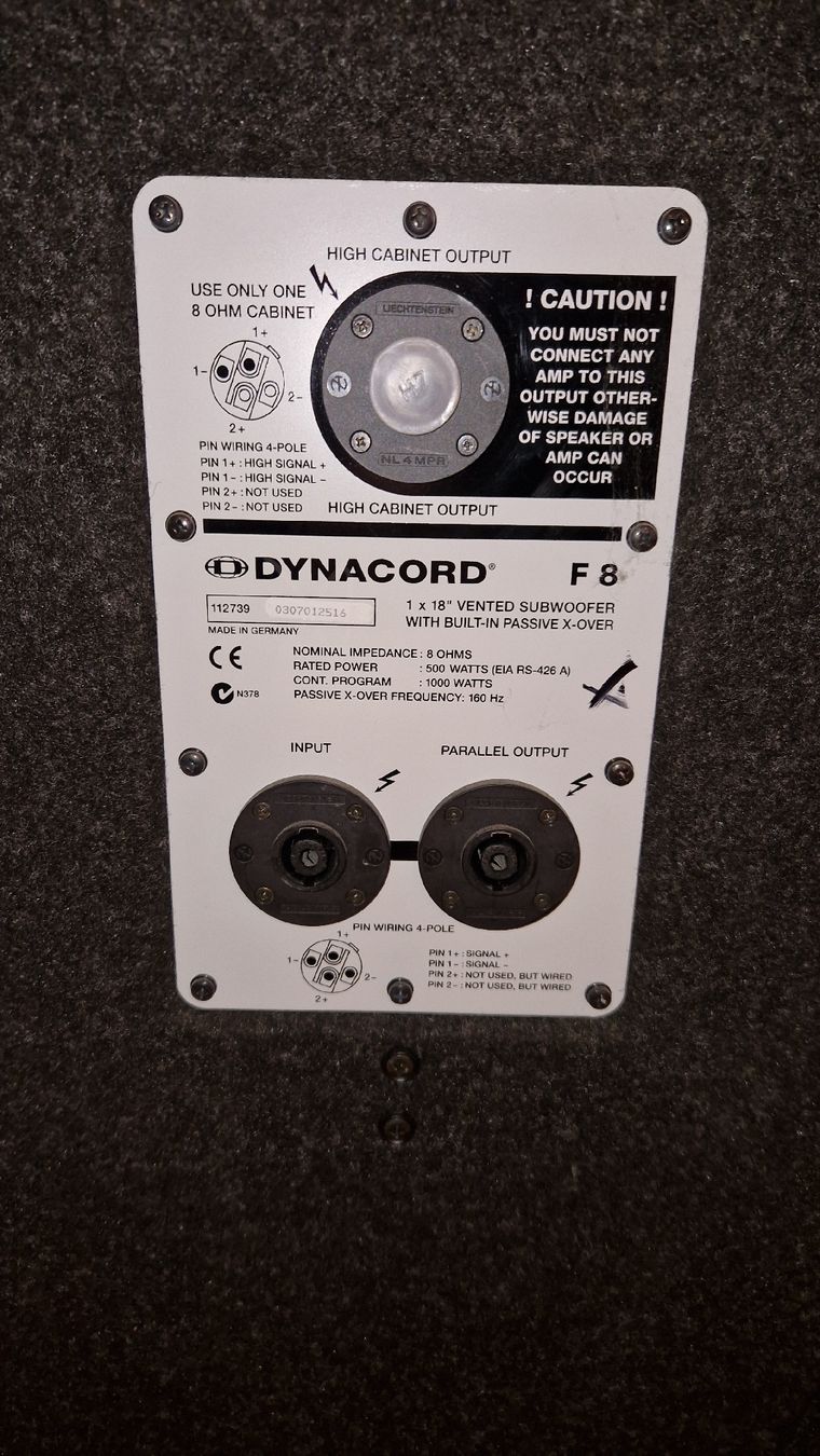 Dynacord Casse acustiche: Dynacord Power Max 5 PA – Usato da Aeschlen venduto da Tesser4x4Schweiz 7