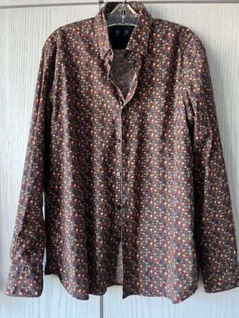 Pierre Cardin Herren Hemd, Grösse L, Floral Muster Top!
