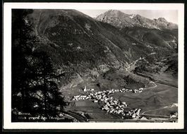 AK Zernez, Blick gegen den Ofenpass