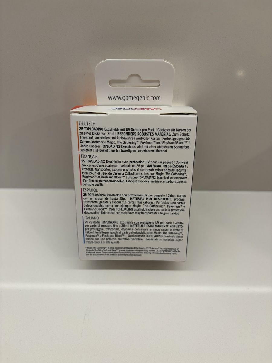 Pokémon Sammelbilder & Trading cards: Gamegenic Premium Toploading Exoshields 35pt (25 Stk) – Neu und originalverpackt aus Arlesheim von WungaBunga 1