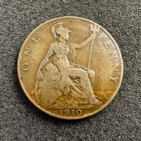 1 Penny England 1910