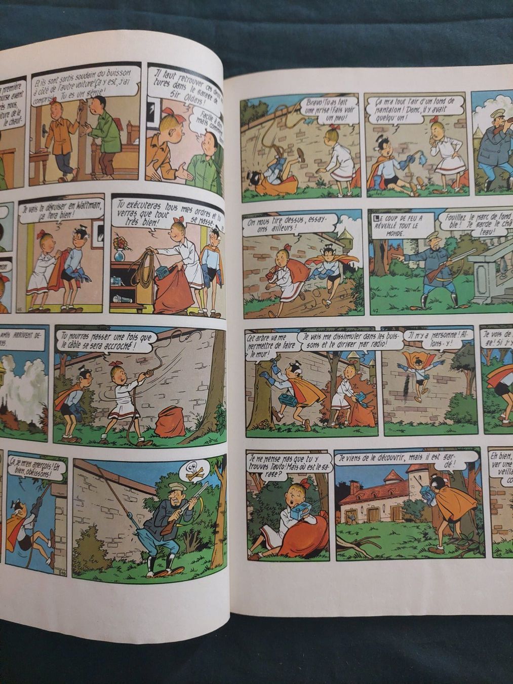 Fumetti: Bob et Bobette T.71 Wattman Ed.1977 BE – Usato da Genève venduto da Blu_BD 3