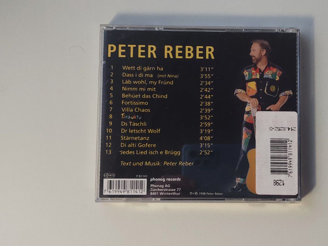CDs: CD Peter Reber "Timbuktu" – Gebraucht aus Wil SG von ram_c5j2 1