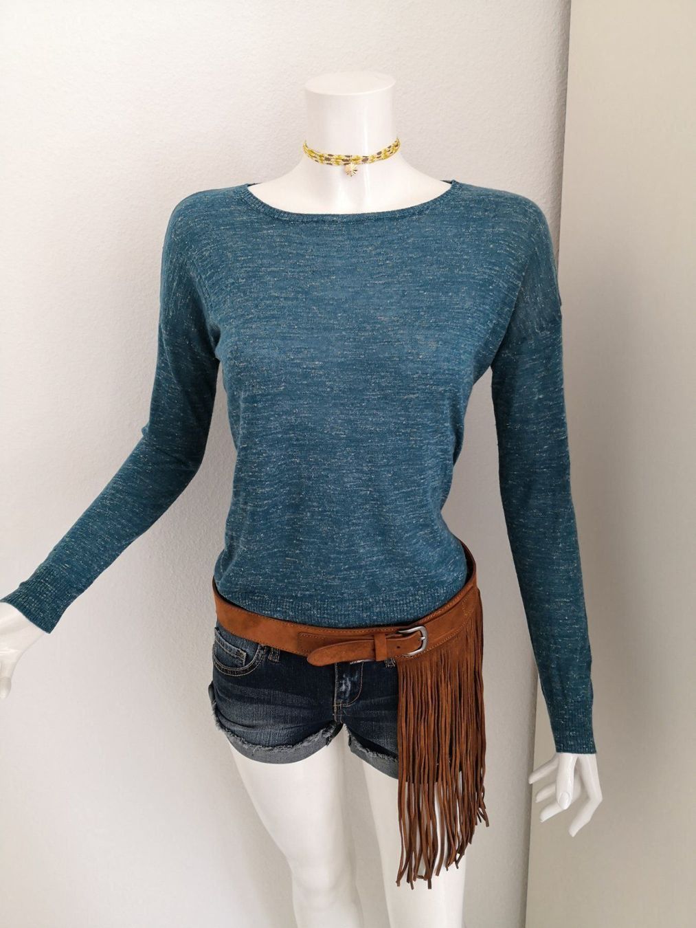 Mango Maglioni & Felpe: 🤩MANGO 3-MODEL STRICK PULLOVER TÜRKIS & DRUCKKNÖPFE & D&G P – Nuovo (secondo la descrizione) da Olten venduto da Naja-Twins-Twins 4