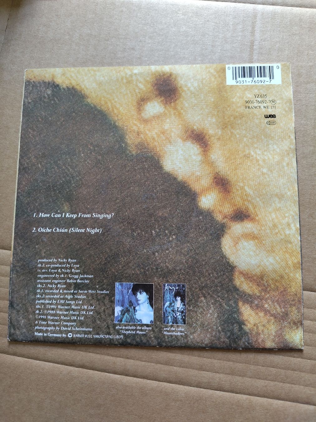 Dischi in vinile: Enya - How Can I Keep From Singing? 7" Single – Usato da Büsserach venduto da Bey23 1