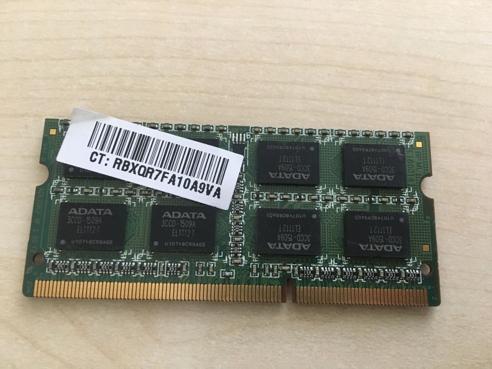 RAM ADATA AD73I1C1674EV 4GB Sodimm DDR3 PC3-10600S-999 | Kaufen auf Ricardo