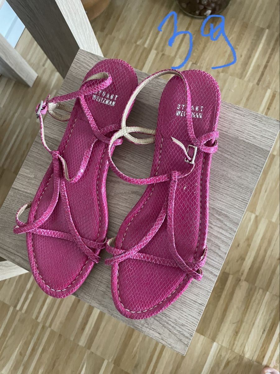 Stuart Weitzman Damenschuhe: Stuart Weitzman Sandals Pink Size 39 Used – Gebraucht aus Männedorf von eka_l28h