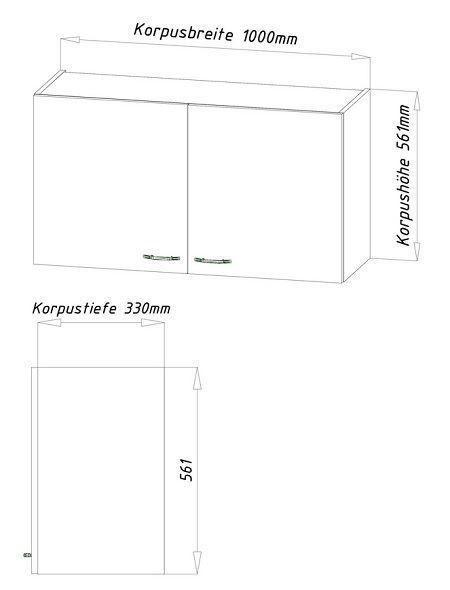 Cucine complete: 727 Miniküche Küchenzeile 100cm E/GRAU – Nuovo e nell'imballaggio originale da Wallenwil venduto da toesstalvertrieb 6