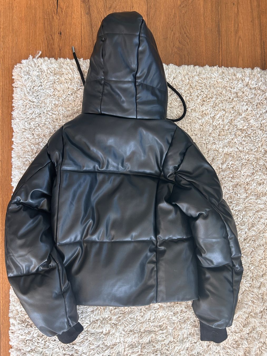Giacche: Pull&Bear Winterjacke, Schwarz, Lederoptik, Gr. XS – Usato da Jens venduto da knorrli08 1