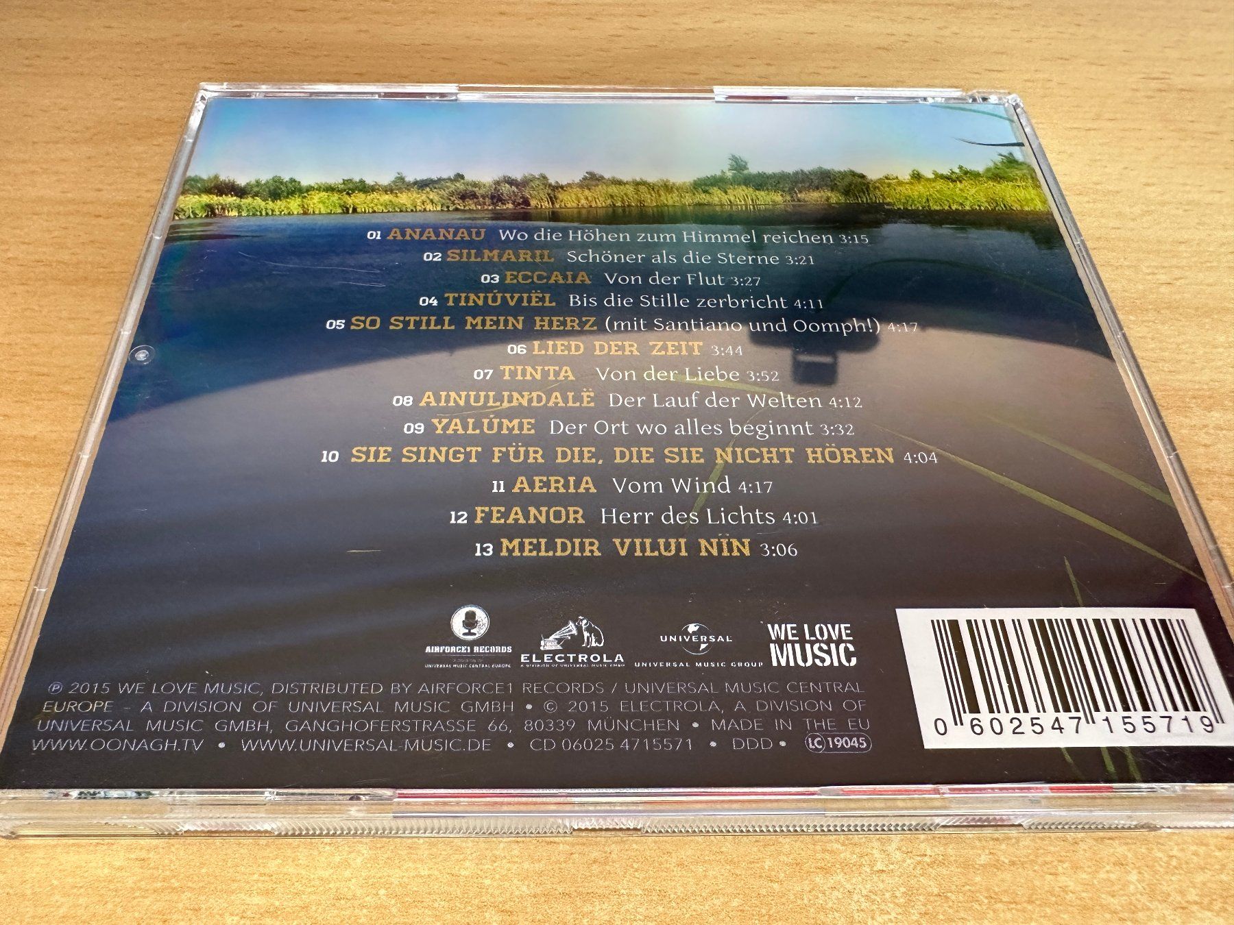 CD: Oonagh – Aeria – Usato da Rikon im Tösstal venduto da Alpenmutz 1