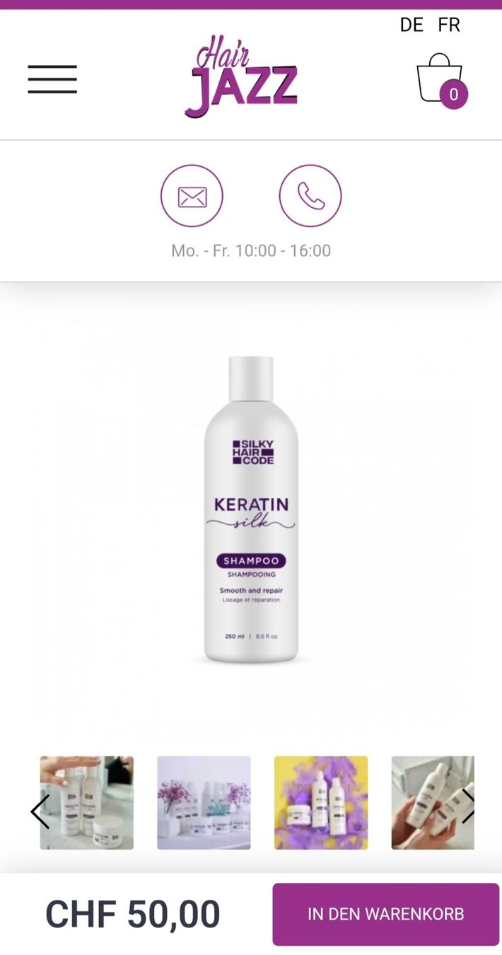 Prodotti per capelli: Keratin Silk Shampoo & Maske Set – Nuovo (secondo la descrizione) da Uerkheim venduto da Justi.y 5