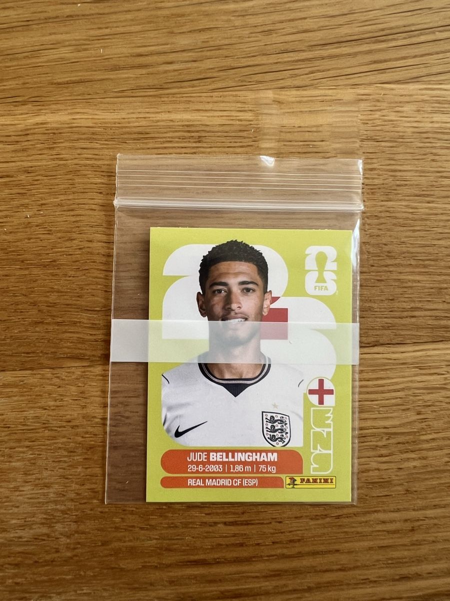 Panini Carte collezionabili: Panini WM 2026 ENG11 JUDE BELLINGHAM – Nuovo (secondo la descrizione) da Zürich venduto da tan_br5w