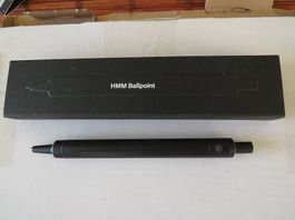 HMM Ballpoint Kugelschreiber Black  Aluminium  neuwertig